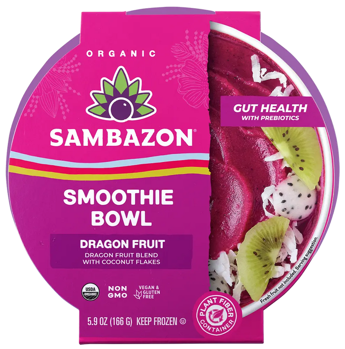 Dragon Fruit Frozen Smoothie Bowl